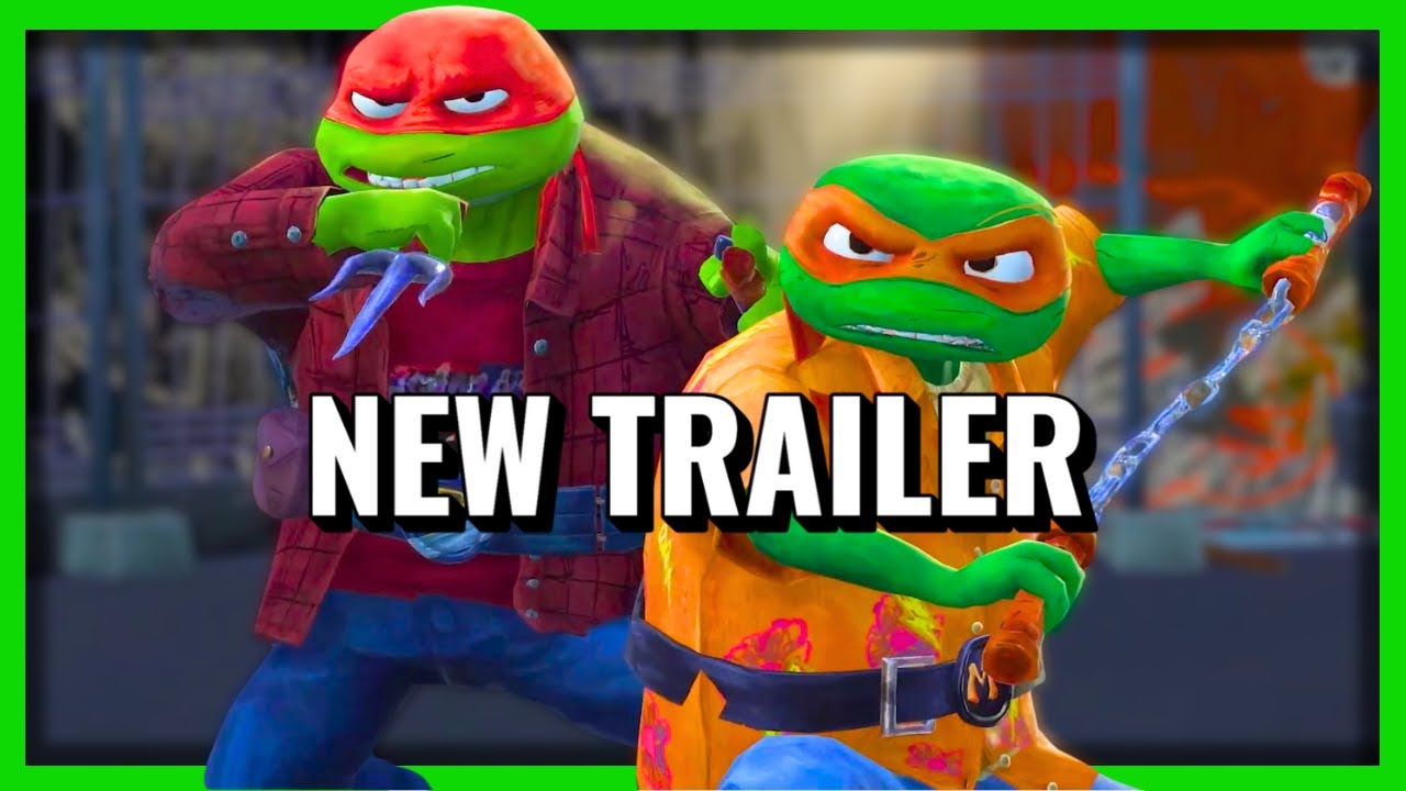 NEW Ninja Turtles Mutant Mayhem Video Game Trailer + Synopsis