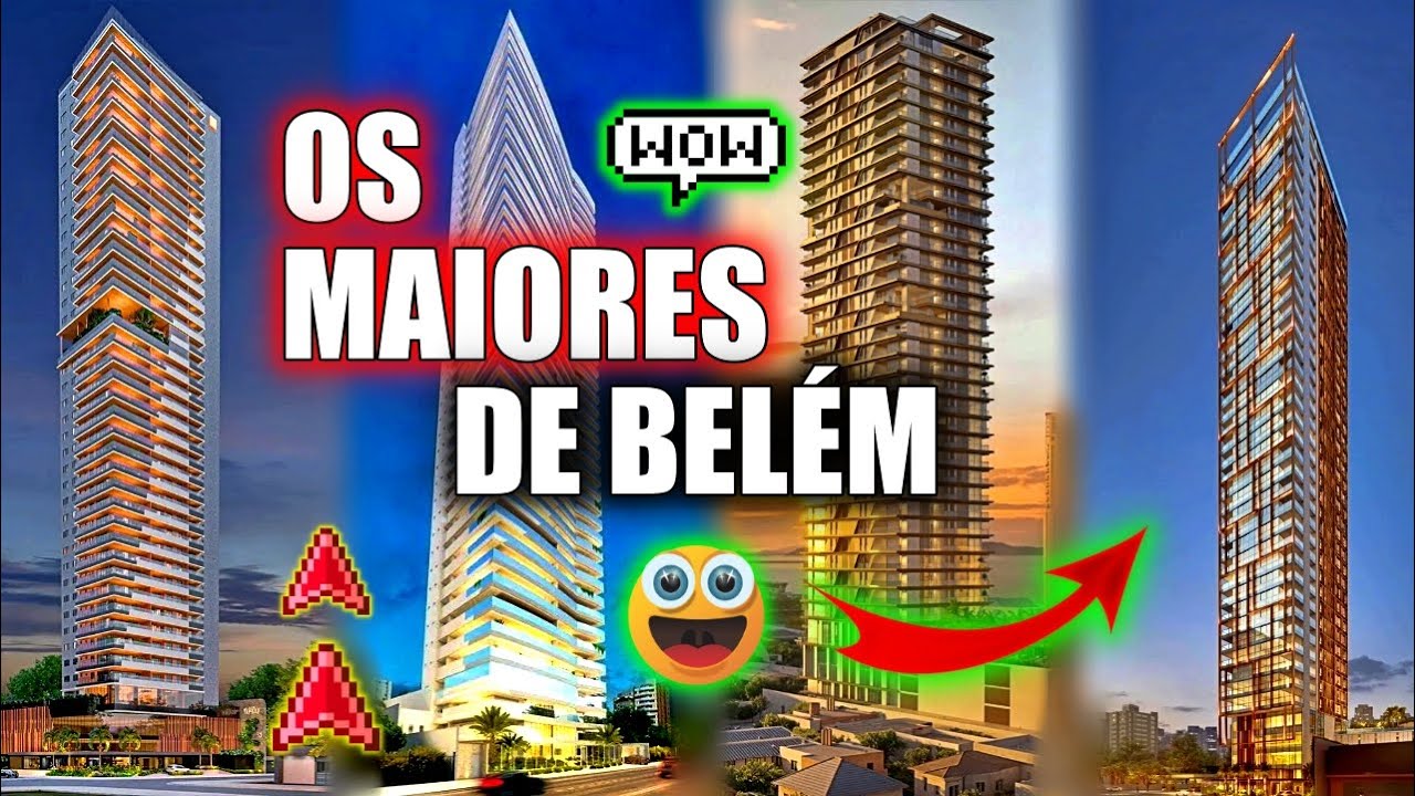 TOP 10 ⭐ OS MAIORES EDIFÍCIOS DE BELÉM EM 2025 - O MERCADO IMOBILIÁRIO DA CIDADE DO COP30 ⭐ #cop30