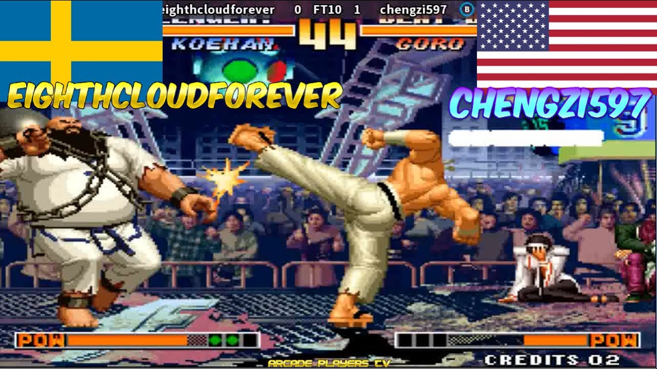 Kof97 킹오브파이터즈97 ➤ eighthcloudforever (Sweden) vs chengzi597 (Usa)
