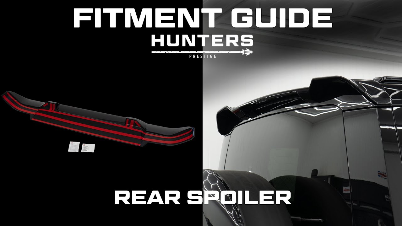 HOW TO FIT: New Defender Rear Spoiler