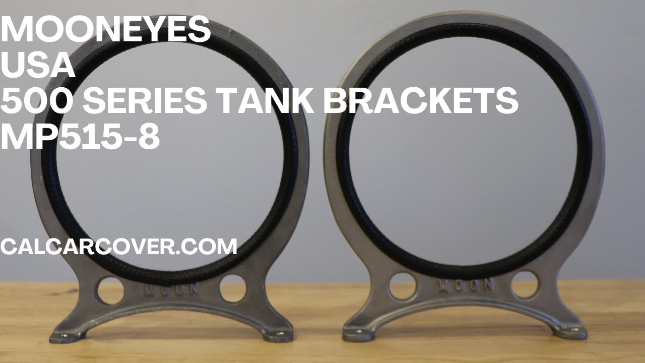 Mooneyes MP515 8 500 Series Fuel Tank Brackets Detail Video