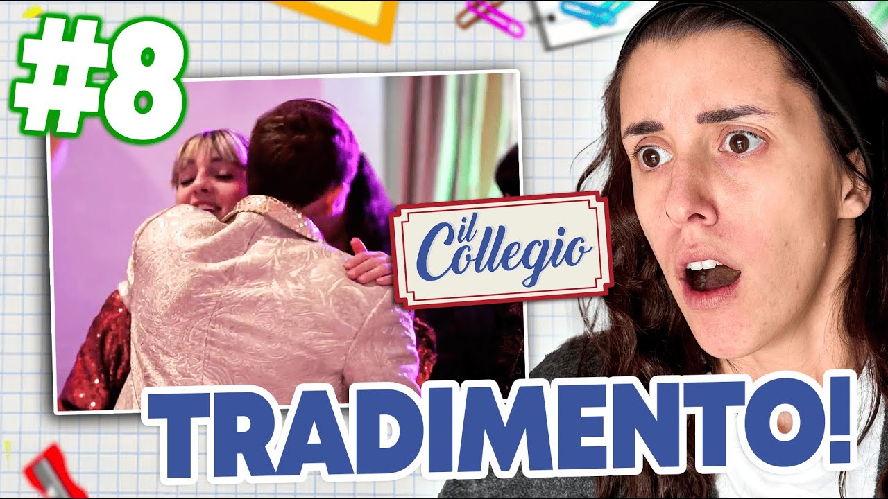 LA TRADISCE CON AZZURRA! 😱 - REACTION alla OTTAVA PUNTATA del COLLEGIO 9 🏫