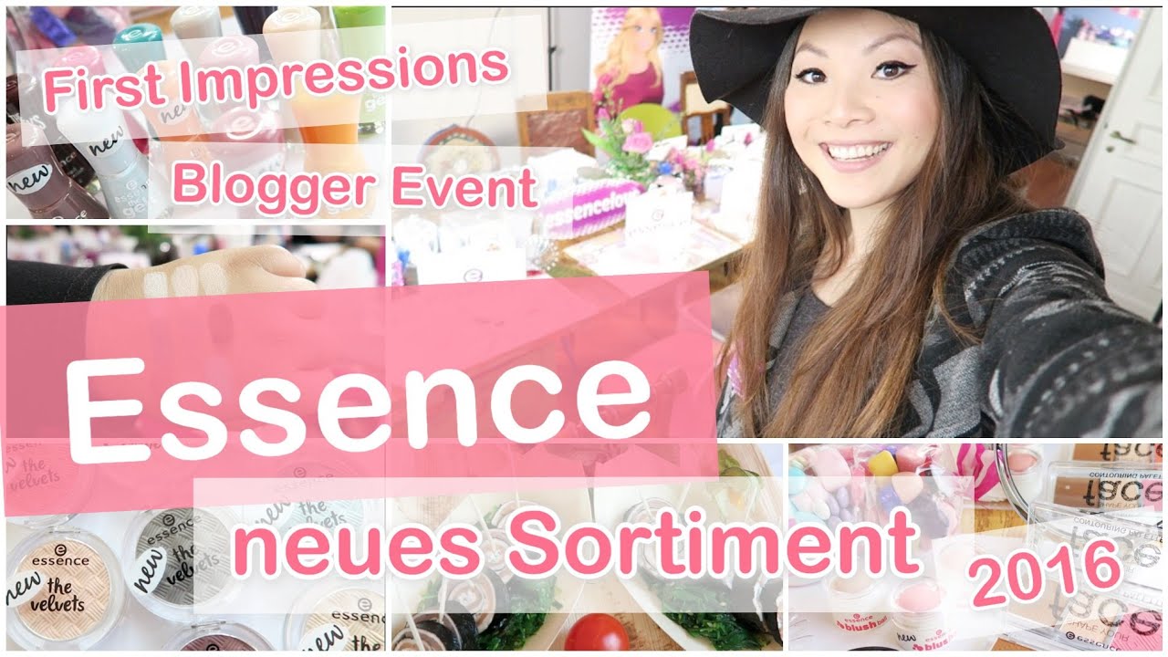ESSENCE NEUES SORTIMENT 2016 FIRST IMPRESSIONS - BLOGGER EVENT | Mamiseelen