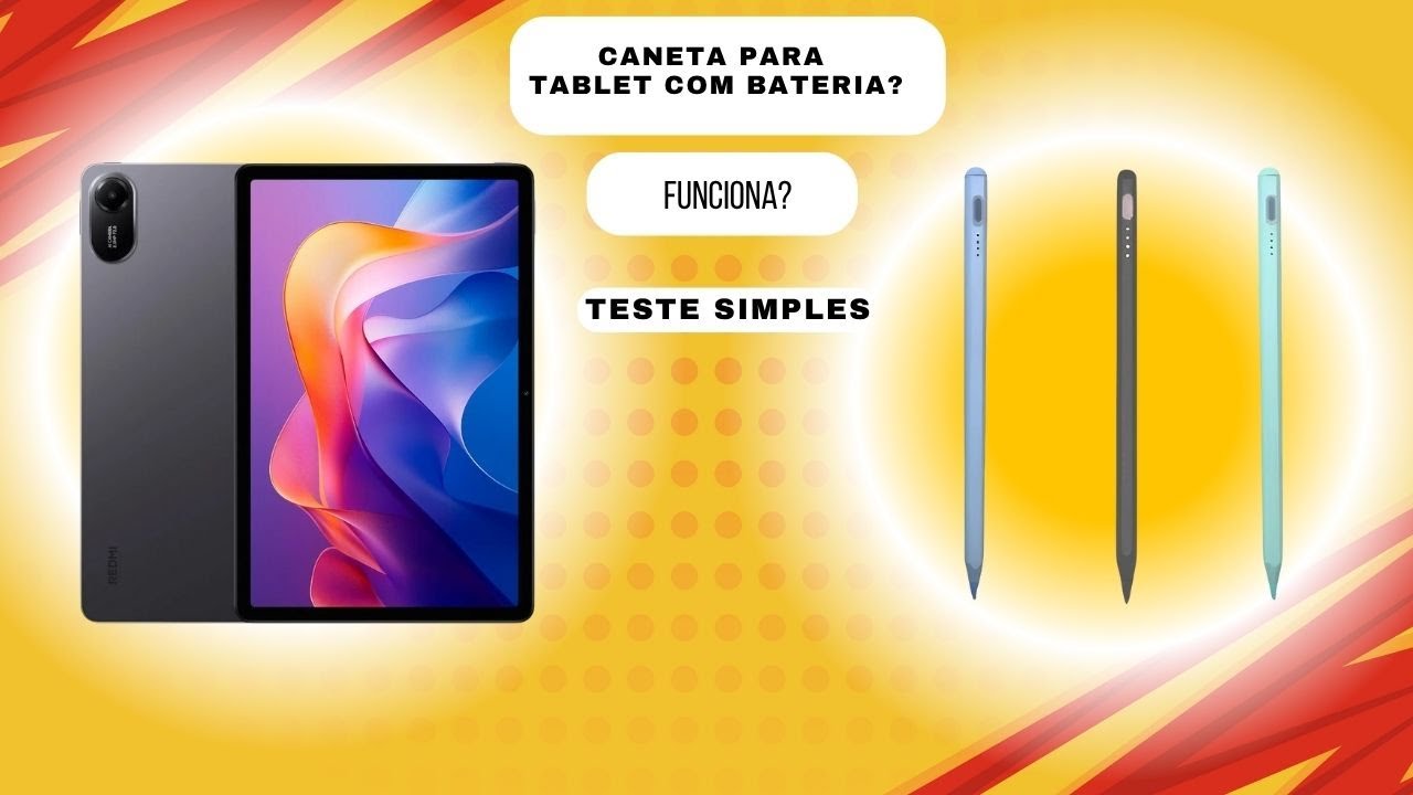 Caneta Redmi Pad 2🖊️ Funciona mesmo? 😳 #redmipad2 #stylus #testereal