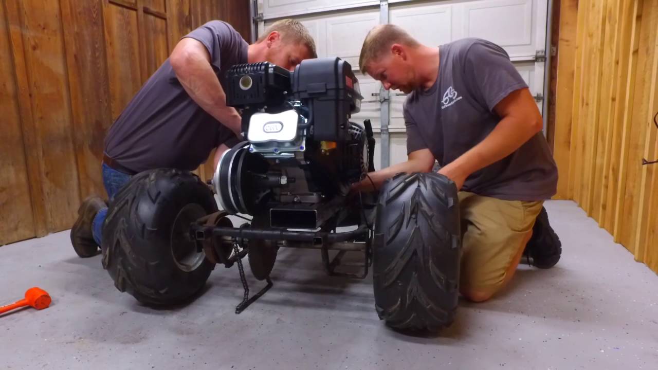 Upgrading to a 40 Series Torque Converter on a Manco Dingo Go-kart