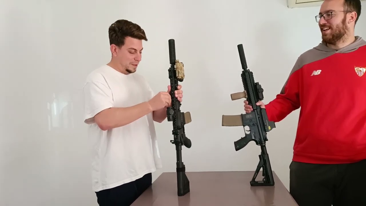 HK416 2019 (SA H02) Vs HK416 2024 (SA H12) de Specna Arms