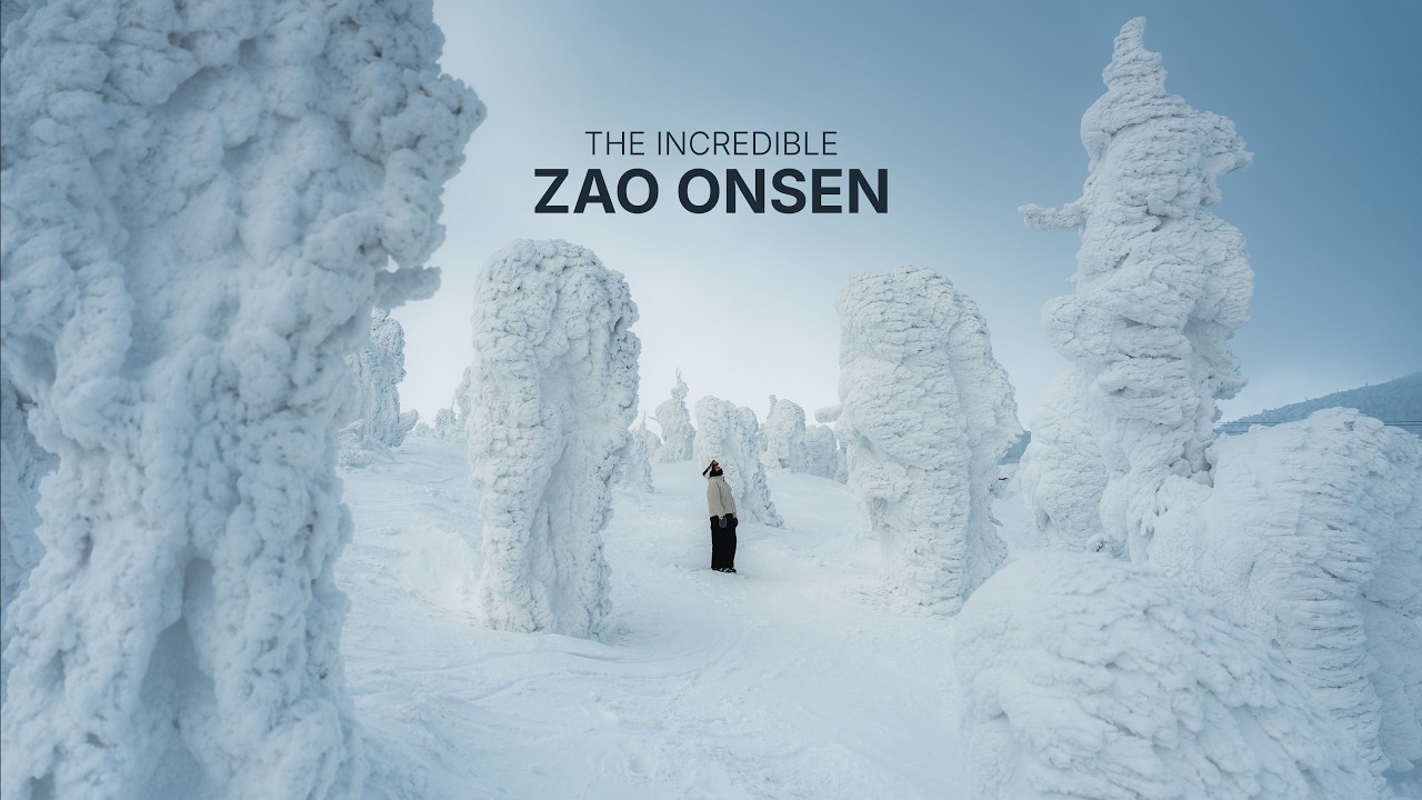 Скрытая зимняя страна чудес Японии | Зао Онсэн