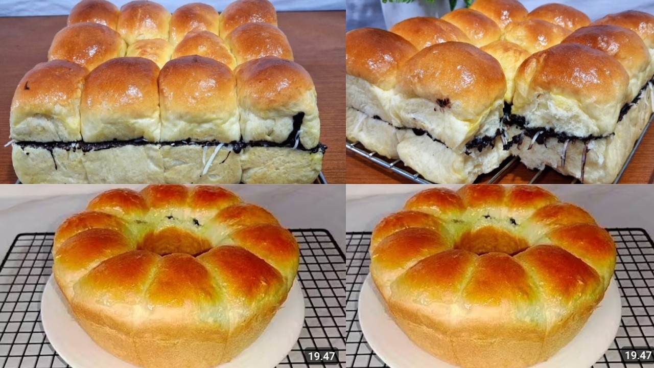 2 RESEP ROTI YANG SIMPLE TANPA MIXER TEKSTURNYA LEMBUT ROTINYA GAK KERAS
