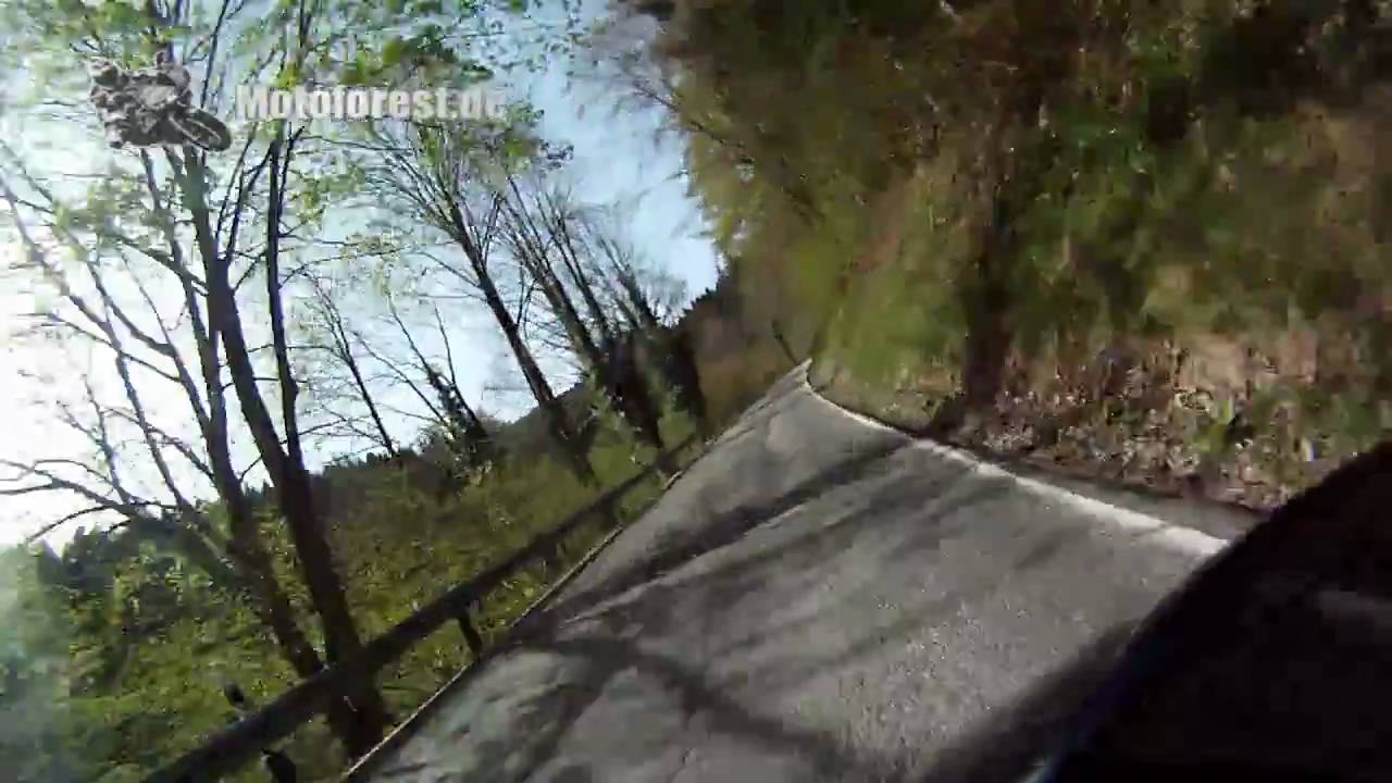 Rote Lache - Motorrad Kurven Schwarzwald