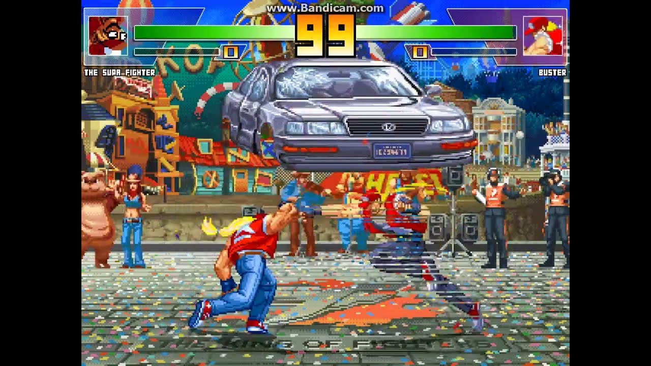 MUGEN battle #4600: The SUPA Fighter vs Buster