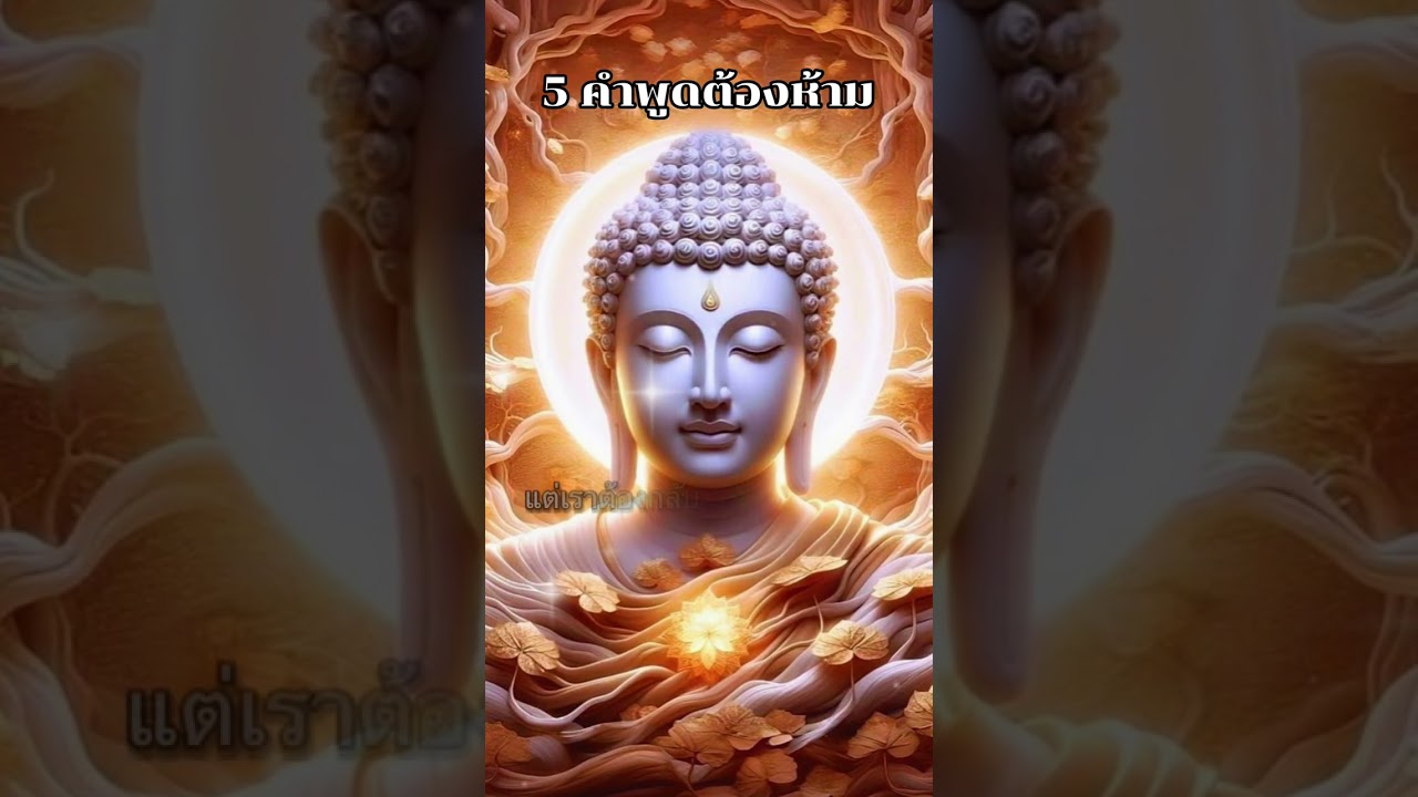 5 คำพูดต้องห้าม