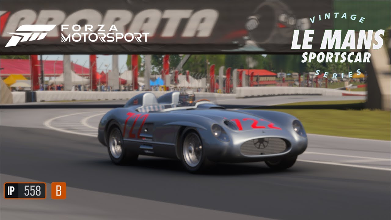 Forza Motorsport | 1955 Mercedes-Benz 300 SLR - Une voiture magnifique et une vitesse folle