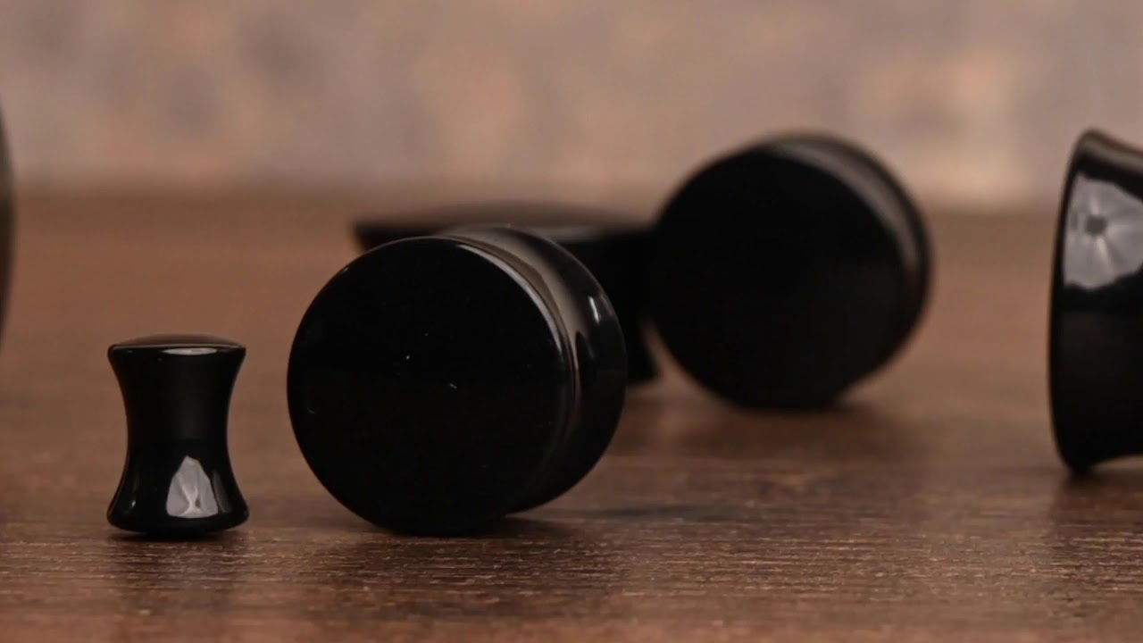 Black Acrylic Plug / Gauge