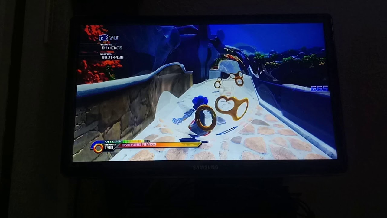 Windmill Isle Act 2 Speedrun 1:46.39 Sonic Unleashed (PS3)