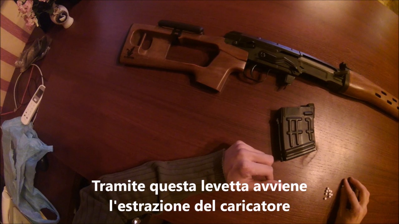 Dragunov (SVD) T-Legno SoftAir - recensione e prova tiro