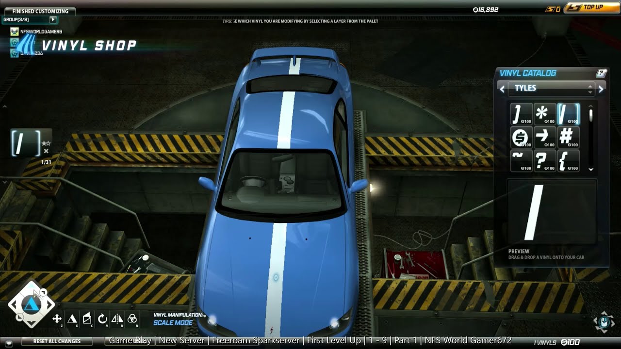 NFS World - Freeroam Sparkserver