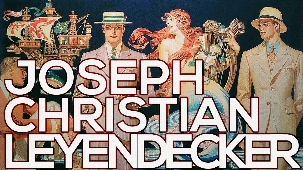 Joseph Christian Leyendecker: A collection of 71 paintings (HD)