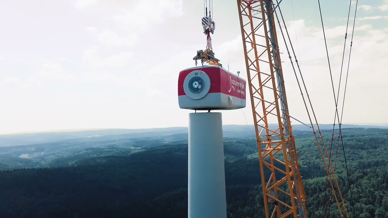Windradbau im Zeitraffer: Die Entstehung des Windparks Ro&szlig;kopf