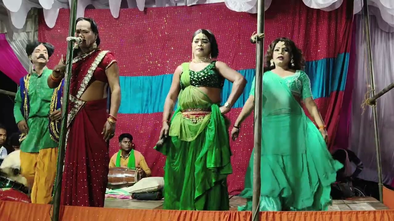 नौटंकी प्रोग्राम।। गीत की बोल।।खेलै फुलवारी में। कहरवा
