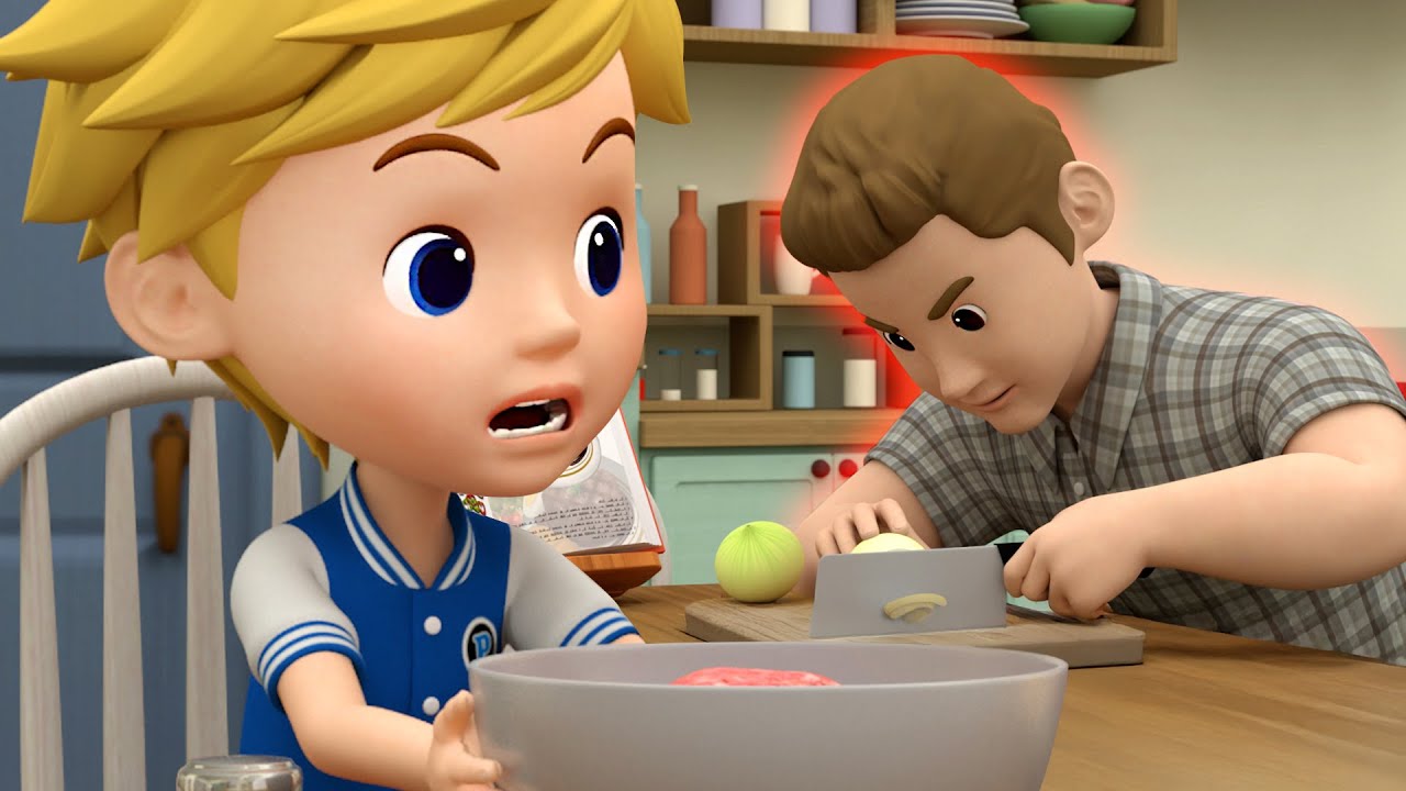 Dad’s Cooking│Learn about Safety Tips│Cooking Safety Tips│45 Min│Robocar POLI TV