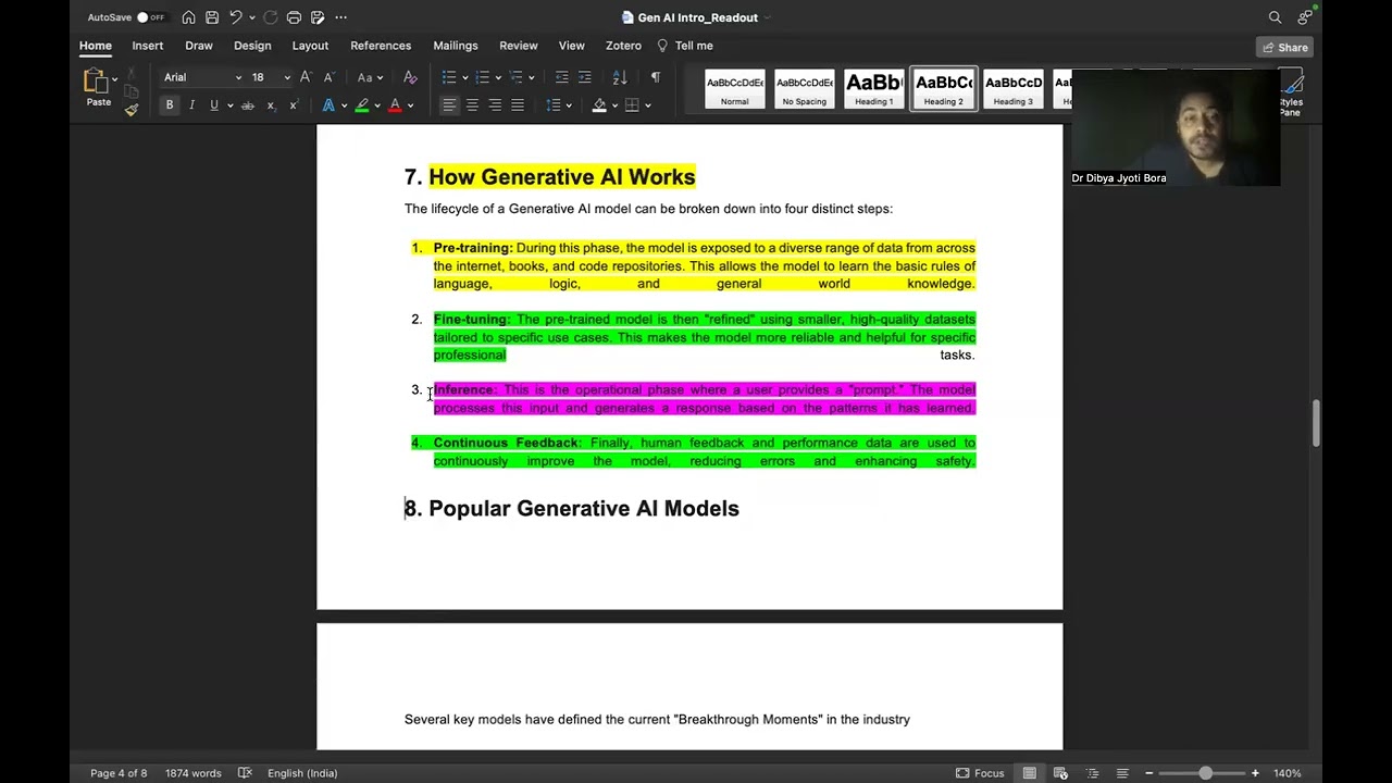Fundamentals of Generative AI | Lecture#1 #generativeai #artificialintelligence #llm