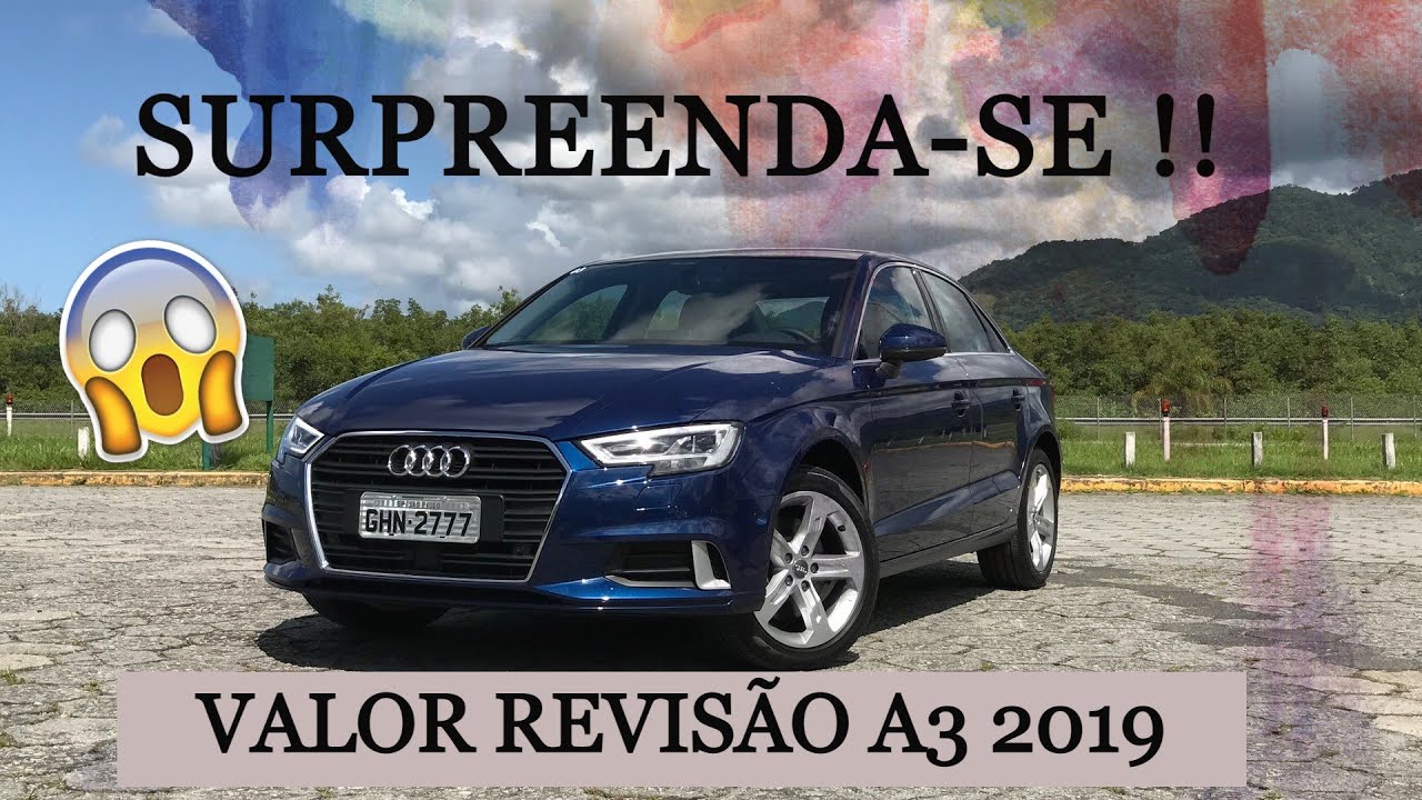 Quanto custa revisão/troca óleo - Audi A3 2019 25 ANOS?