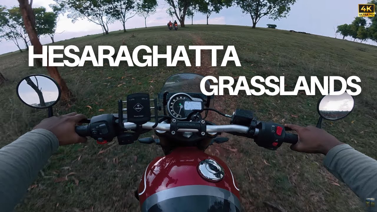 Hesaraghatta Grasslands Adventure | Speed 400 | Monsoon Twist Vlog