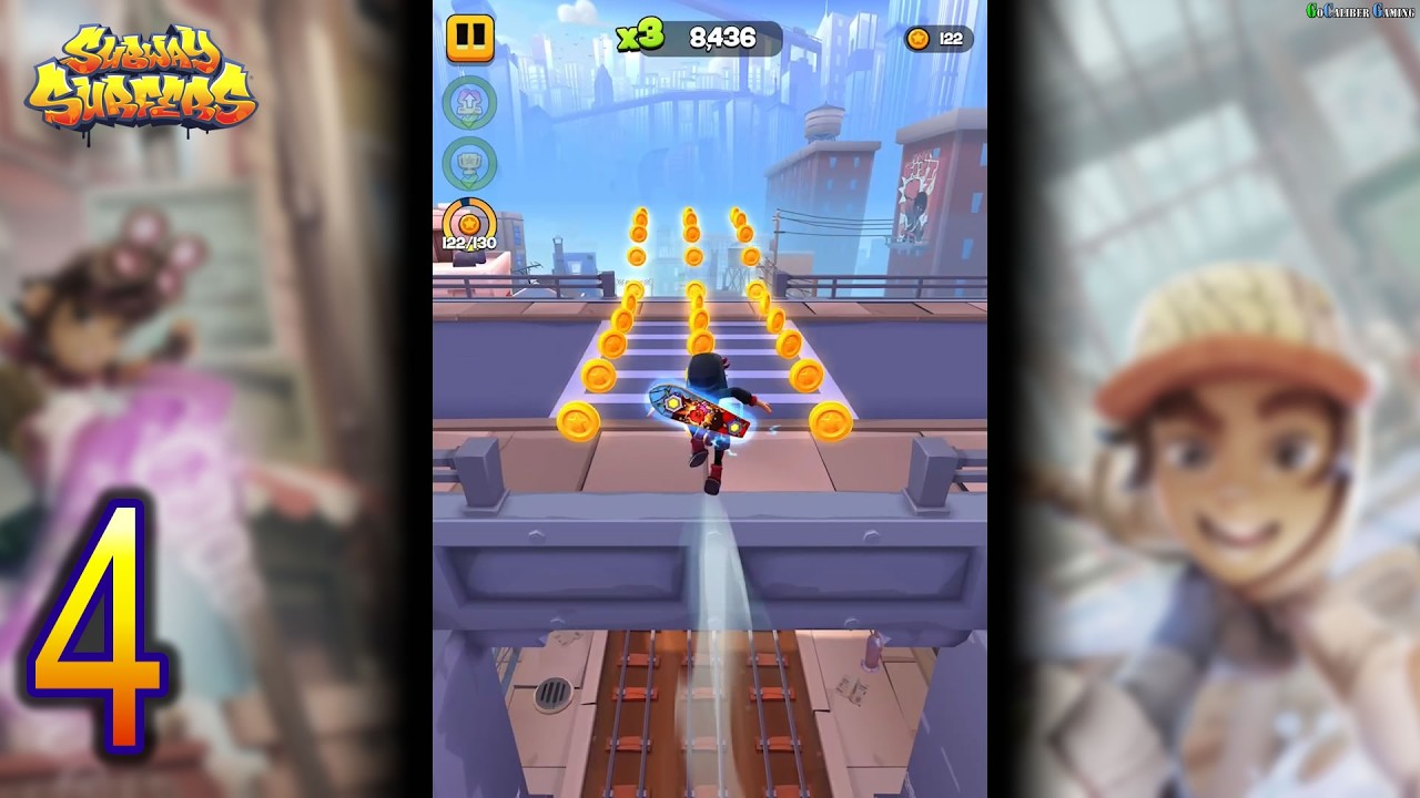 Subway Surfers City Gameplay - Part 4 - Southline Ch.2, Ch.3