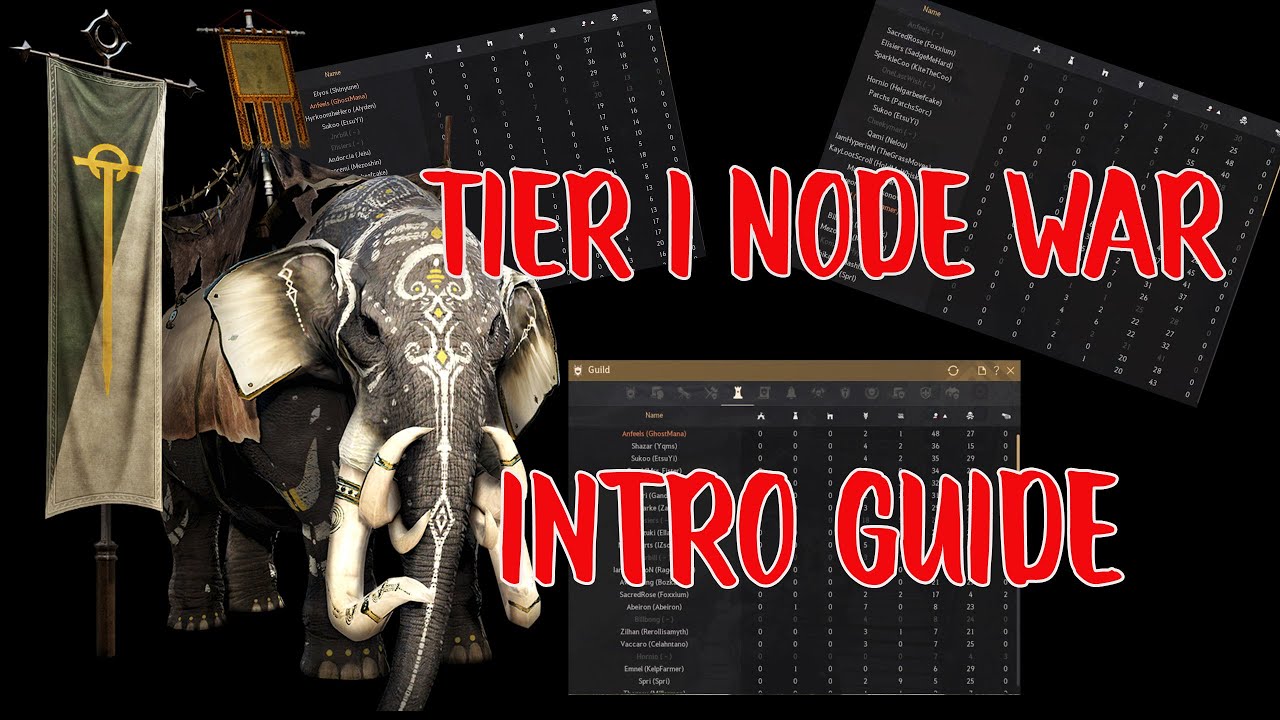 BDO - Tier 1 Node War Intro Guide