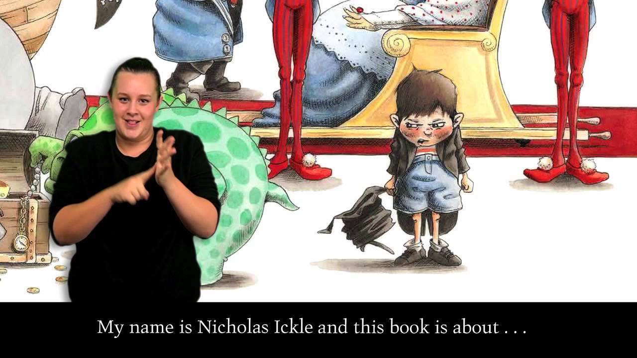 'The Wrong Book'   Auslan version