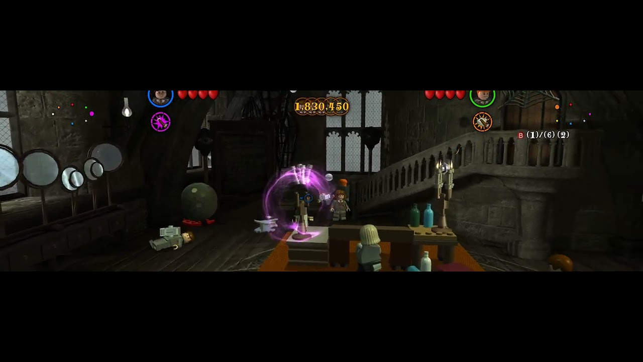 [Lego Harry Potter: Years 1&ndash;4] Defence Against The Dark Arts Classroom - Ron (Pyjamas)