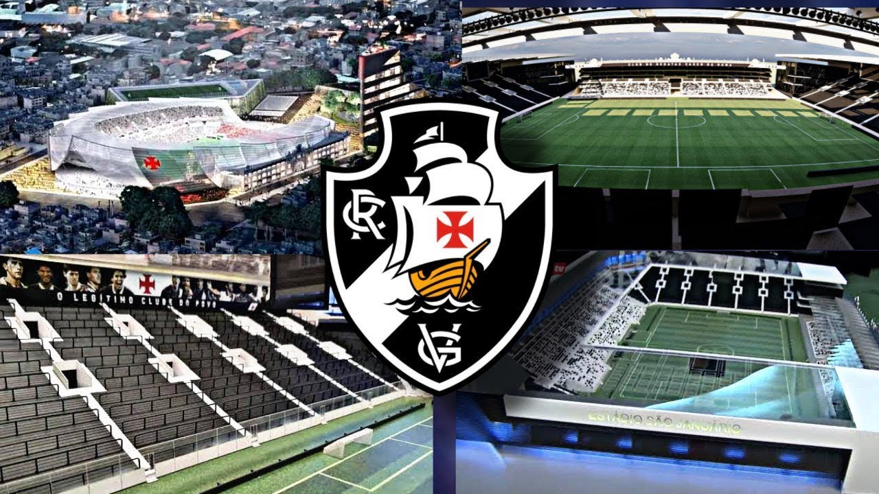O INCRÍVEL PROJETO DE R$:500 MILHÕES PARA REFORMA DE SÃO JANUÁRIO! NOVO ESTÁDIO DO VASCO DA GAMA
