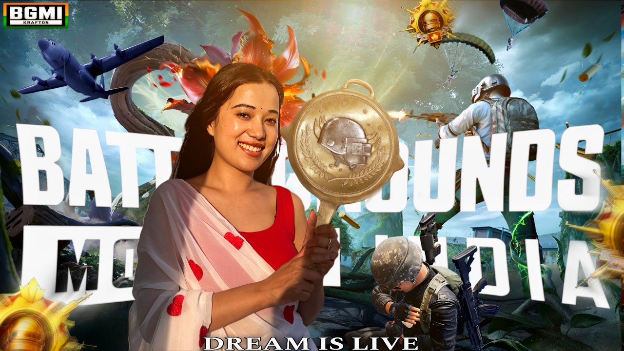 PLAYING TDM -WOW MODE -PARKOUR 🔴 |FULL FUN MODE WITH SUSBCRIBERS ❤️ #BGMI  #Live #dreamislive24