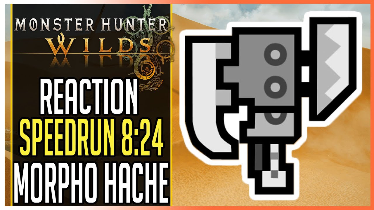 🎮Reaction ARKVELD 8:24 MORPHO HACHE► MONSTER HUNTER WILDS Bêta