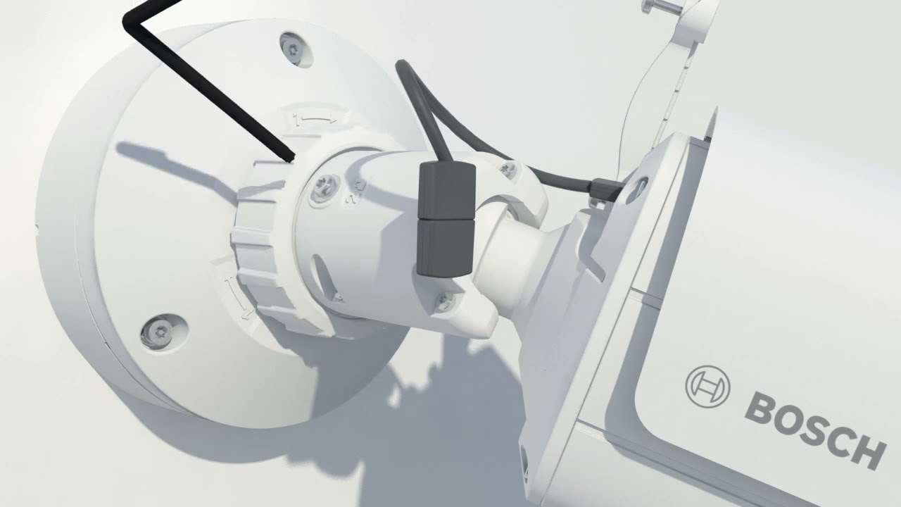 Bosch Security - DINION 7100i IR – Easy installation