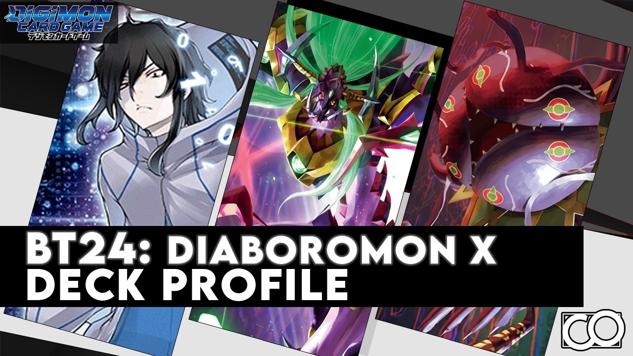 Он наконец-то здесь?! Описание колоды антител Диаборомона X (карточная игра Digimon)