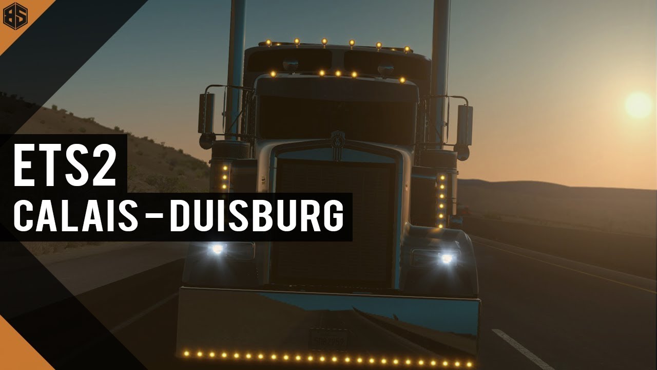 ETS2MP | Calais - Duisburg | Timelapse #1