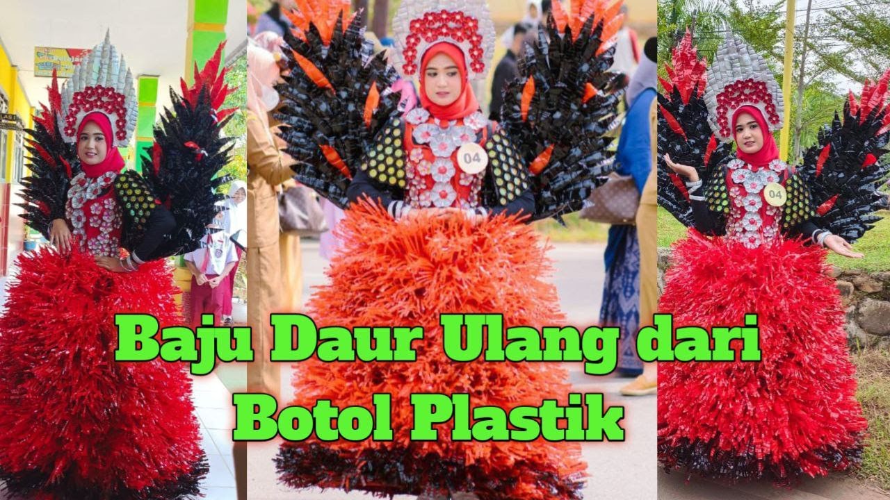 Cara Membuat Baju Daur Ulang dari Botol Plastik SDN 233 Ussu Kab. Luwu Timur