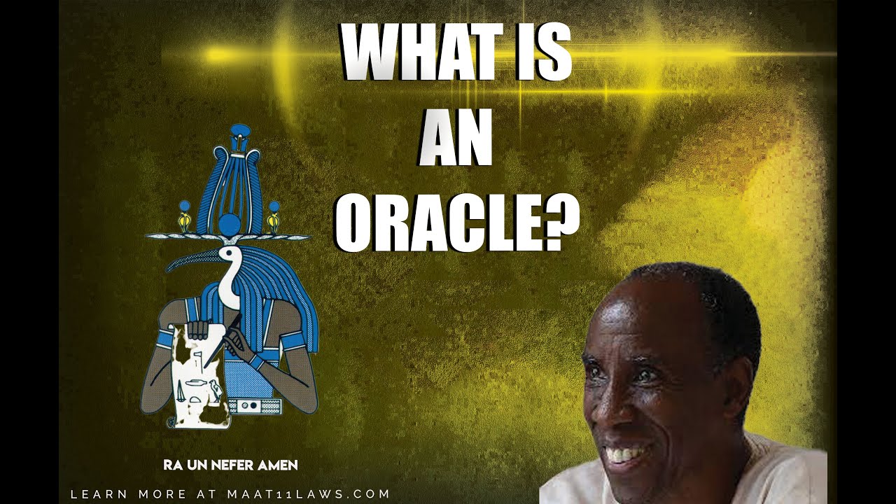 Что такое Оракул? : Ответ, который вы искали | Ra Un Nefer Amen