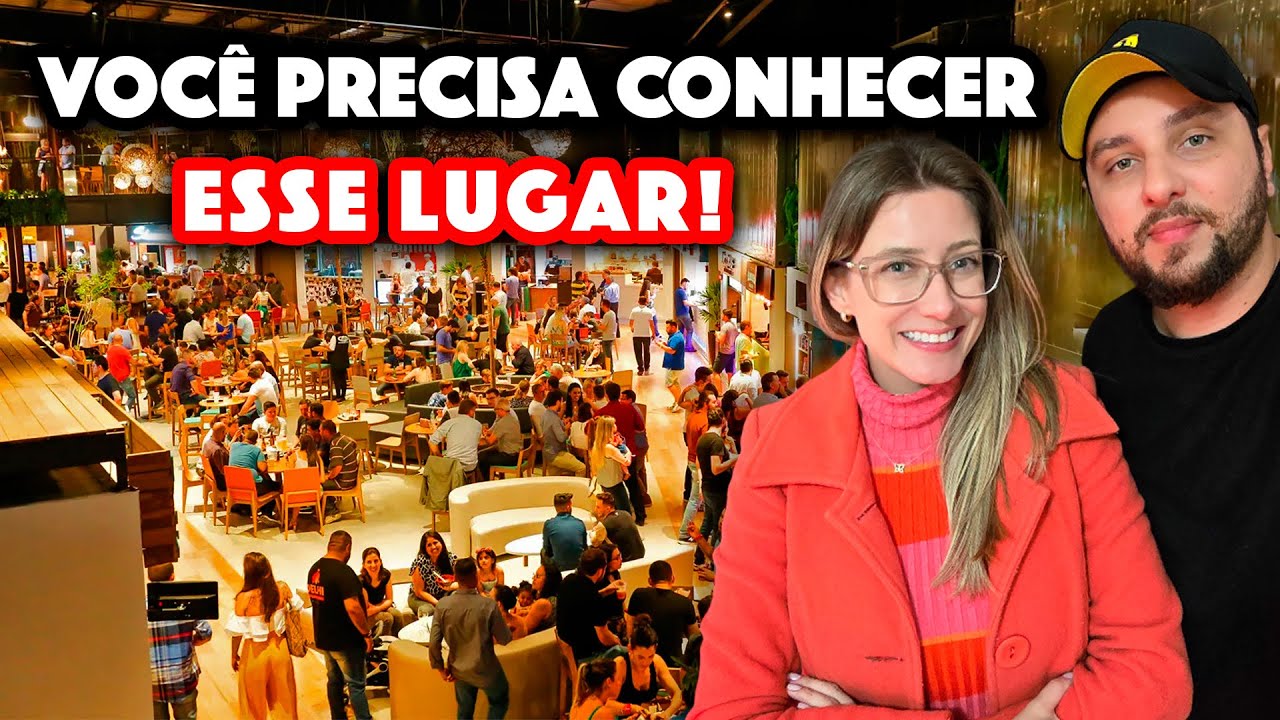 PASSEIO NO SOUQ: O MAIOR CENTRO GASTRONÔMICO DE CURITIBA + TOUR PELA CIDADE!
