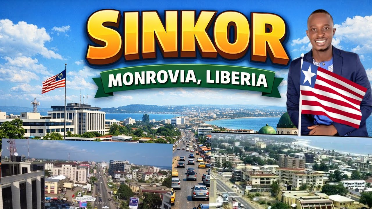 SINKOR  THE SIDE OF MONROVIA CITY IN LIBERIA WEST AFRICA THAT THEY DON'T SHOW YOU