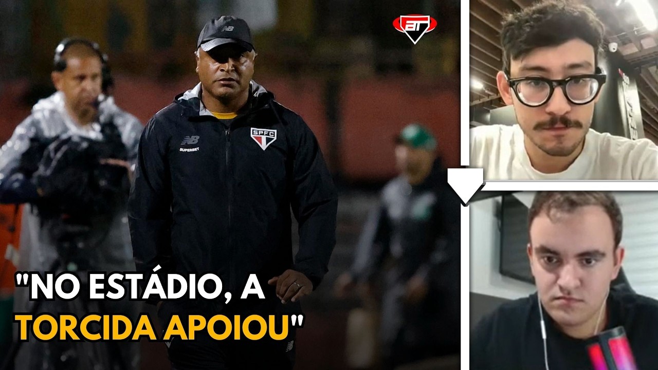 'ÓDIO FICOU NAS REDES ANTISSOCIAIS!' CHACON E SÁ RELATAM RECEPÇÃO DA TORCIDA DO SÃO PAULO COM ROGER