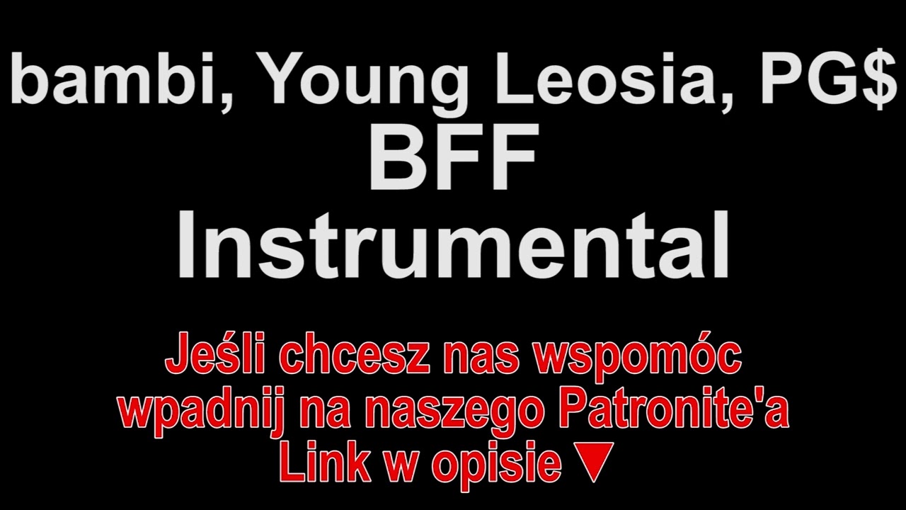 bambi, Young Leosia, PG$ - BFF Instrumental