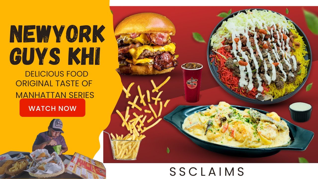 New York Guys Karachi | NYC Style Street Food Experience in Pakistan 🍔🌯🍟