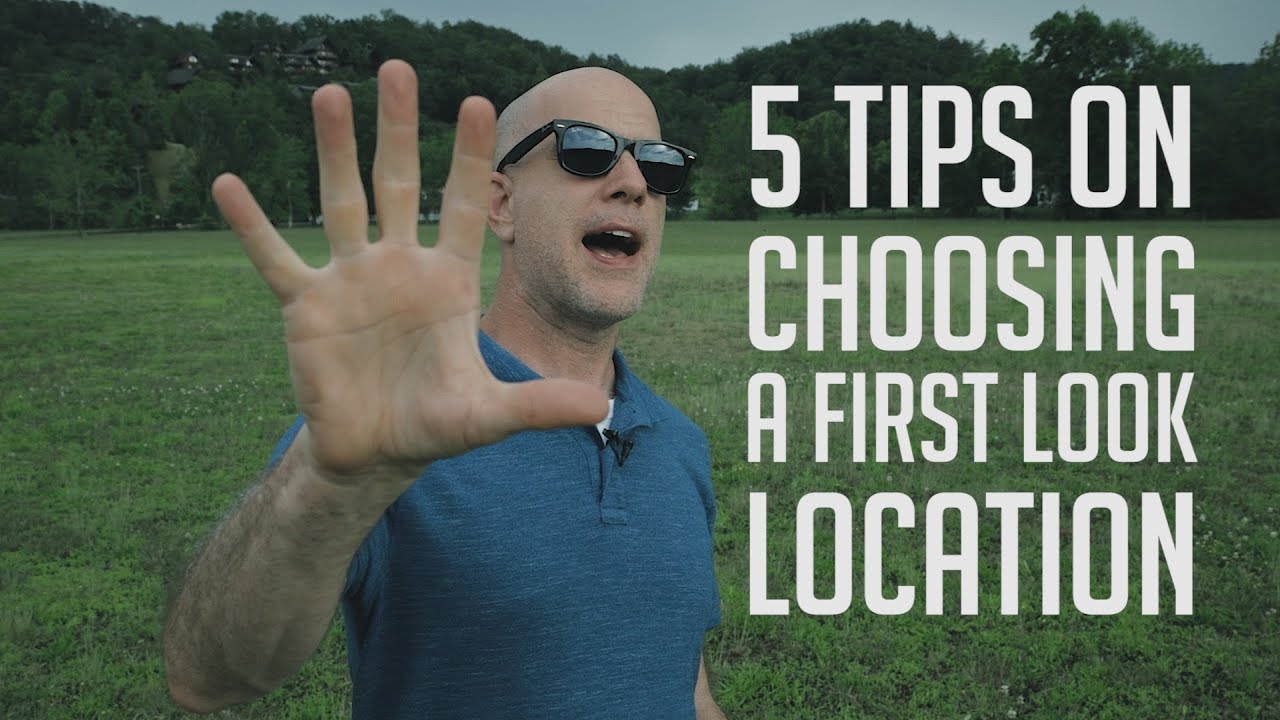 5 Tips On Choosing A First Look Location For Your Wedding Day
