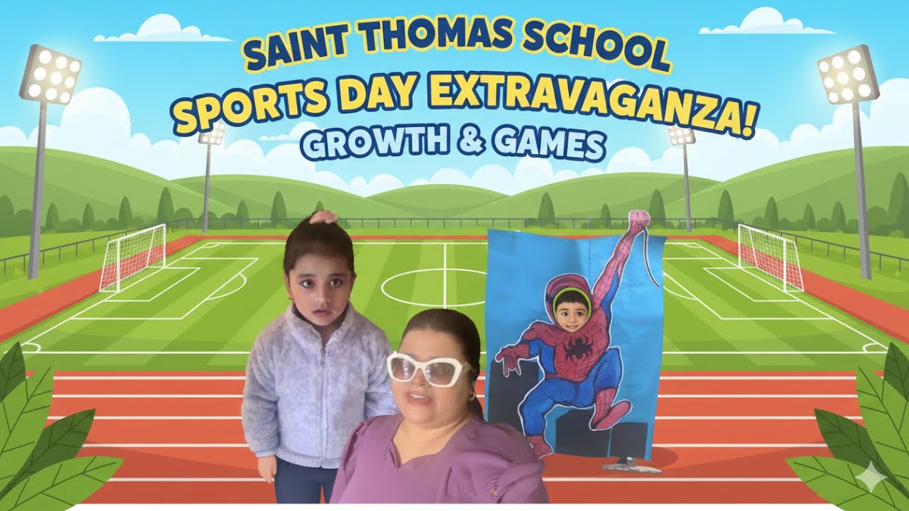 Saanvika ka school sport day 🏃‍♀️🏃‍♀️
