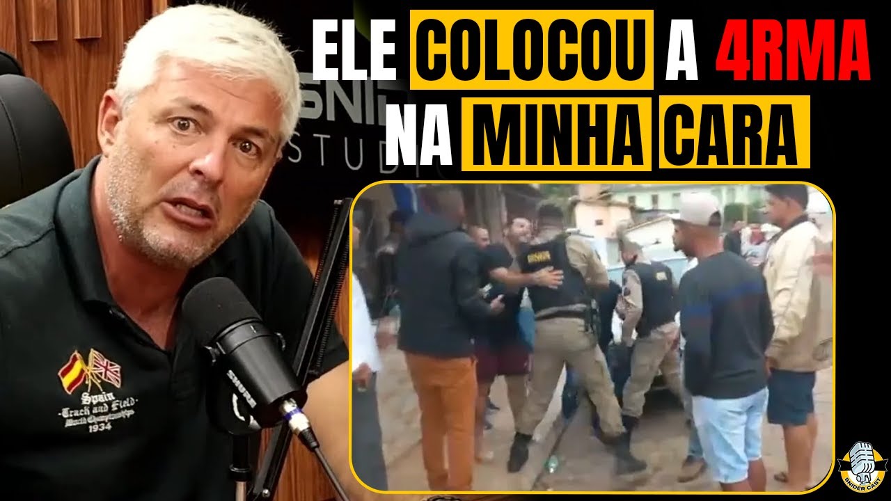 CORONEL PAGANOTTO CONTA TR3TA QUE TEVE COM A CIVIL POR CAUSA DO POLICIAL QUE TAVA FUM4NDO CR4CK
