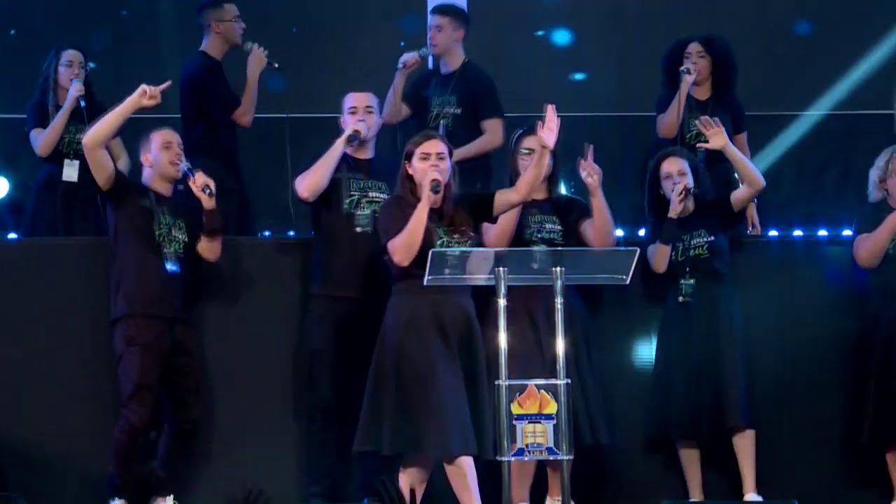Santifica&ccedil;&atilde;o - Grande Coral (Encerramento Congresso) - UMADEB 2021