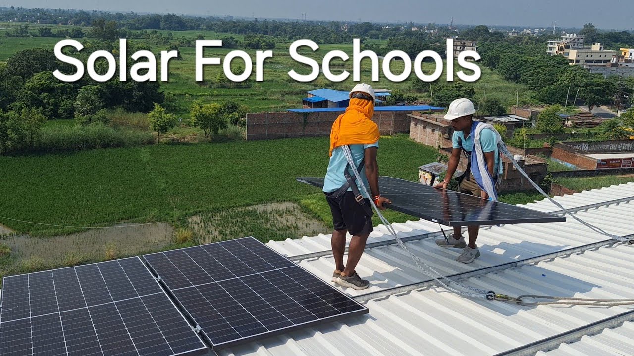 Power Up Your School With A Hybrid Solar System - 12kw And 420ah Battery Included!#SolarForSchools