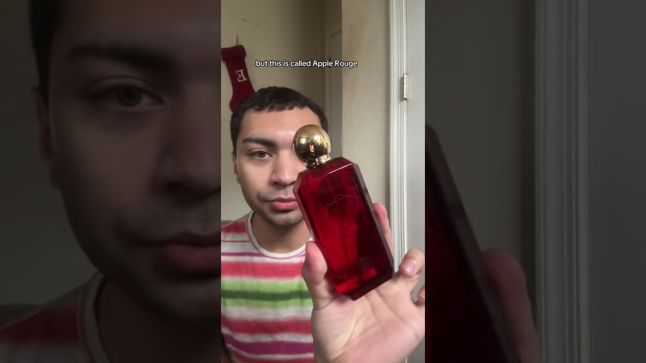 Trying the Elysia Apple Rouge fragrance 